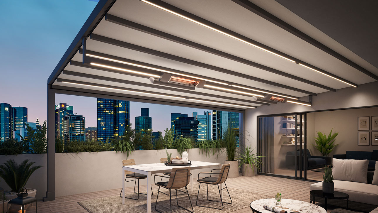 Homepage Fa. ACR Living GmbH: Startbild